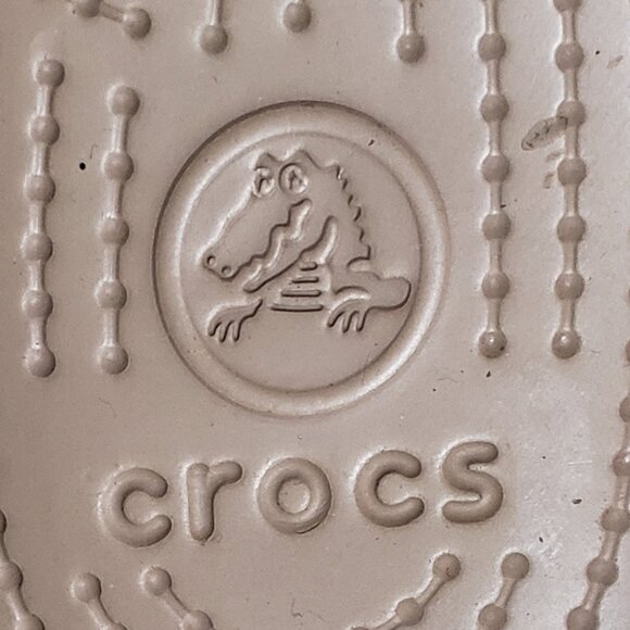 CROCS Leigh Sling Back Cork Wedge Sandal - Picture 2 of 10